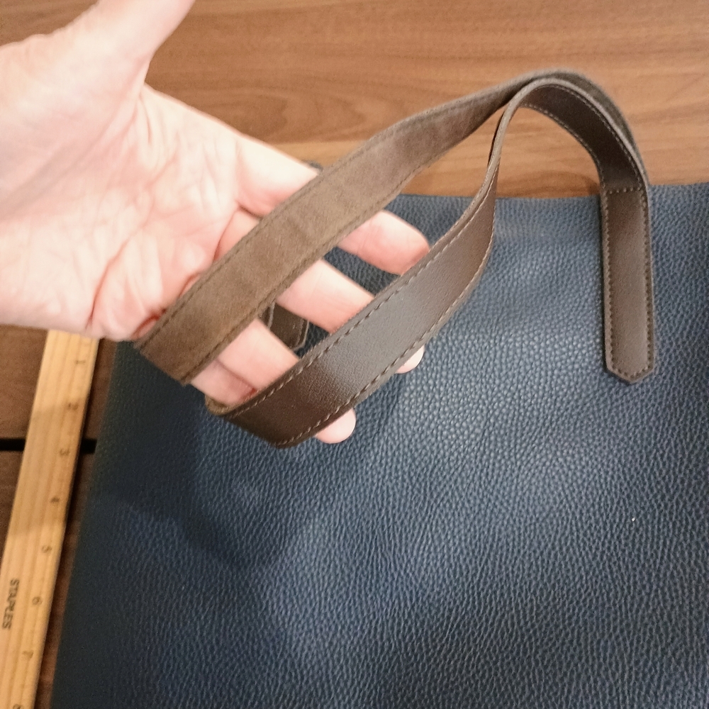 Elegant Blue Tote Bag - Picture 4 of 5